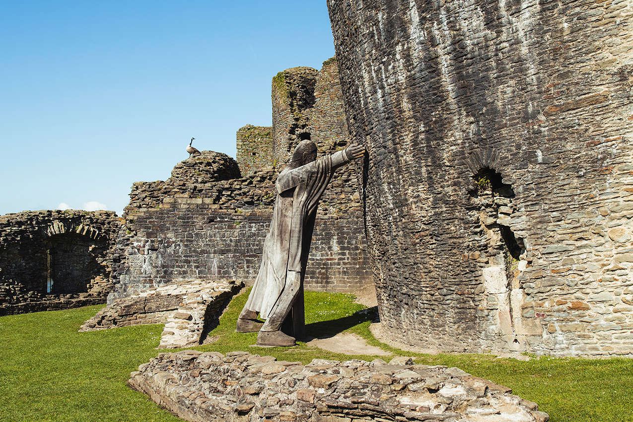 caerphilly castle marquess of bute at the south east tower 1