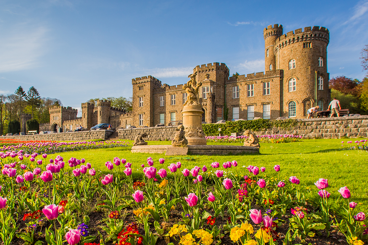 cyfarthfa castle and museum front