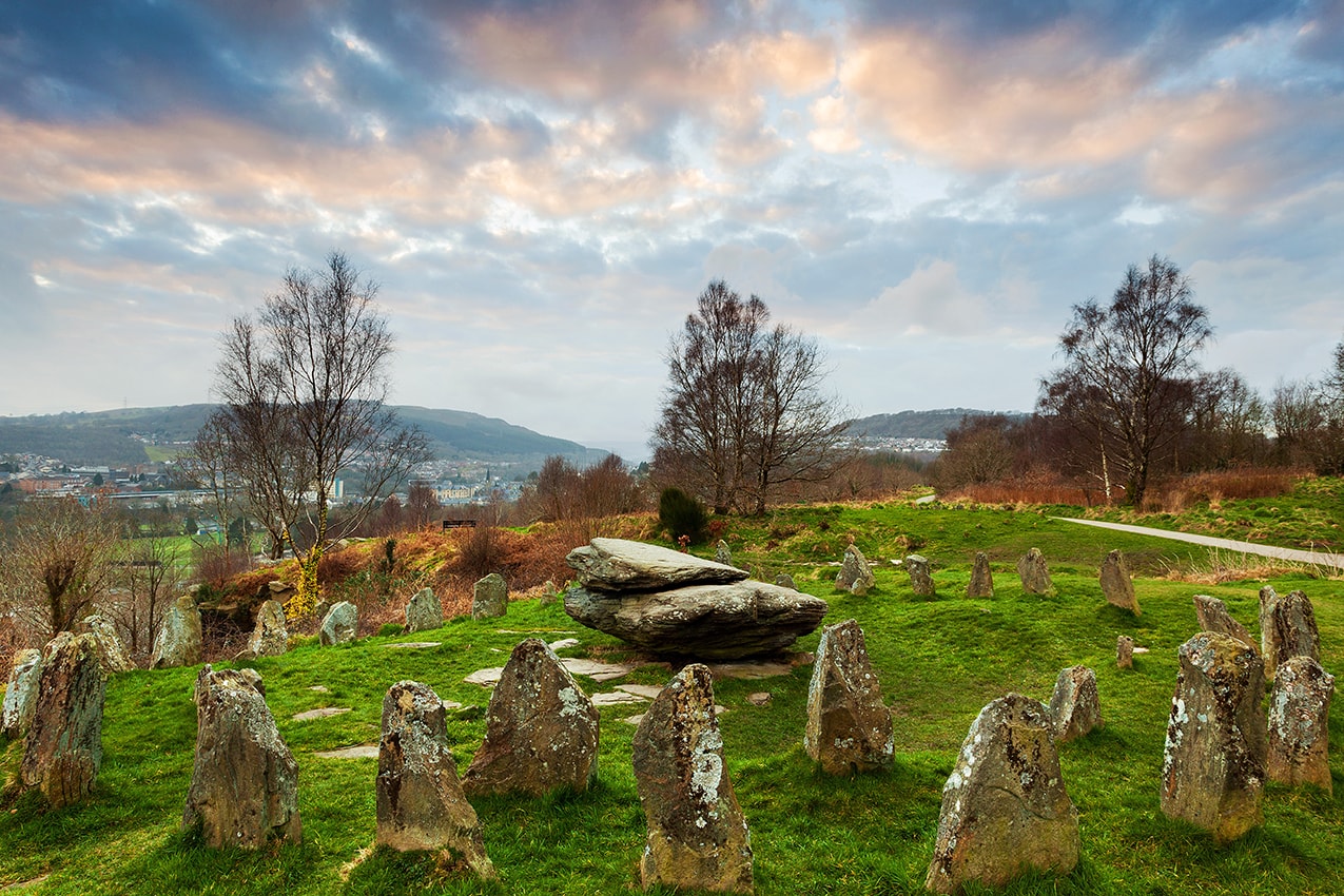 gorsedd stones pontypridd rhondda valley