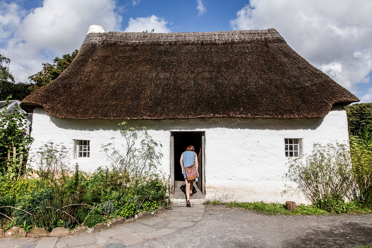 thatched roof cottage at st fagans national history museum 1