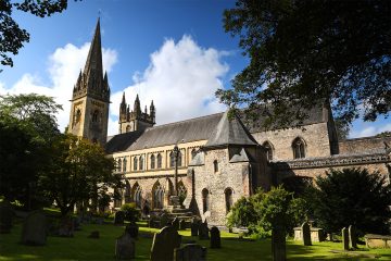 llandaff cathedral from outside